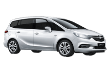 Van Hire Washington - Vauxhall Zafira 7-Seater - Minibus hire Washington